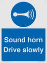 sound-horn-drive-slowly-warehousing-and-delivery-sign~